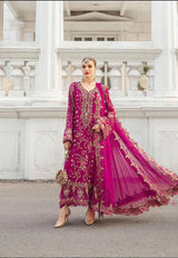 Luxury Chiffon Heavy Embroidered Suit