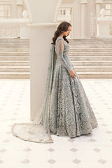 Dusty Teal Lehenga Choli