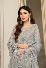 WEEDING WEAR GREY DRESS