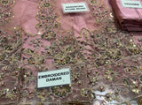 Tea Rose Pink& Lilac Lavender Net
