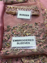 Tea Rose Pink& Lilac Lavender Net
