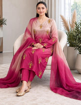 Hand-Embellished Tie & Dye Suit | Normal Adda Work Collection