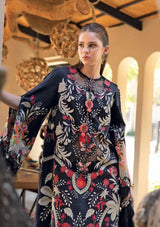 Luxury Lawn Embroidered Long Shirt Set