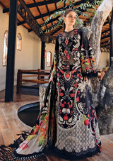 Luxury Lawn Embroidered Long Shirt Set