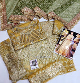 GOLD EMBELISH  WITH SEQUENCE