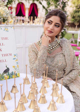 Champagne  Beige  Embroidered